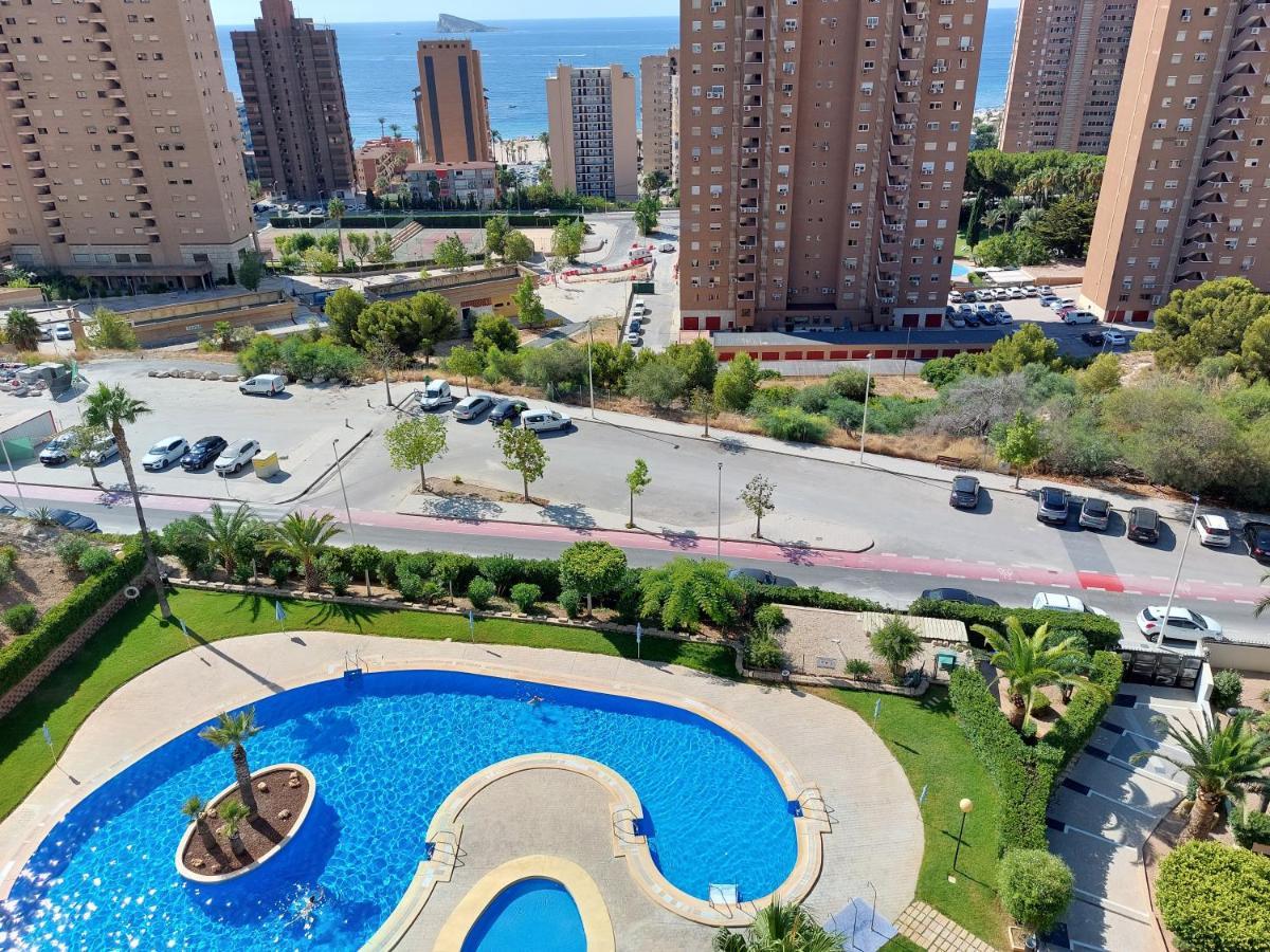 Las Marinas 8O Con Vistas Al Mar Y Piscina By Vero Benidorm Extérieur photo